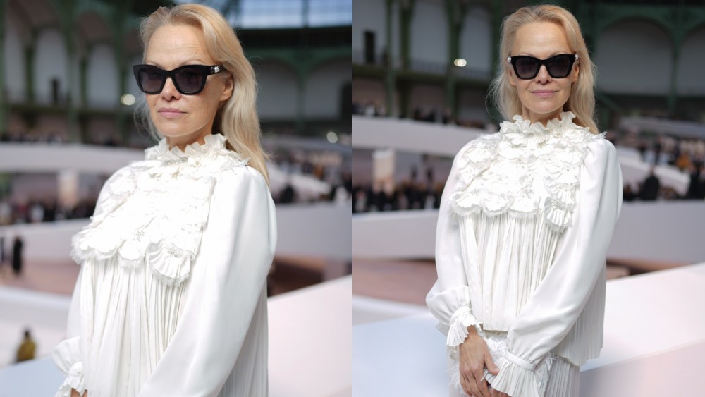 pamela-anderson-favors-frilly-‘creamy-dreamy’-blouse,-talks-career-renaissance-at-chanel’s-couture-fashion show