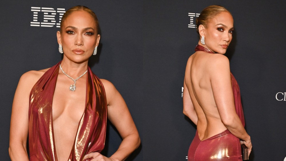 jennifer-lopez-takes-the-plunge-in-lapointe-at-clive-davis’-pre-grammy gala