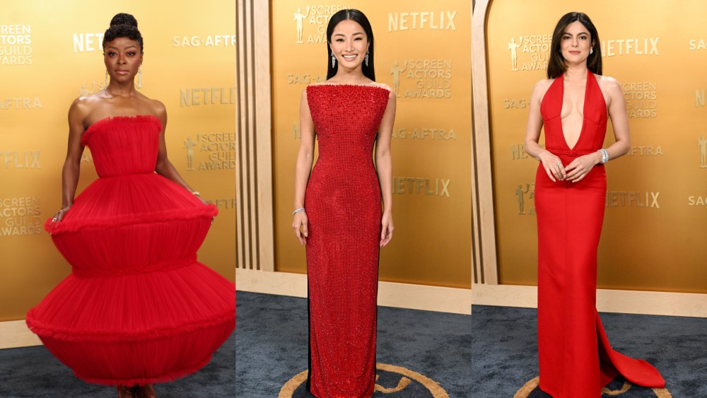 sag-awards-2025-red-carpet-was-year-of-red-dresses-with-anna-sawai,-monica-barbaro-and more