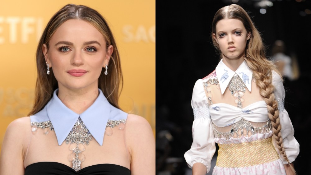 joey-king-goes-sheer-in-reworked-miu-miu-dress-for-the-sag-awards-2025-red carpet