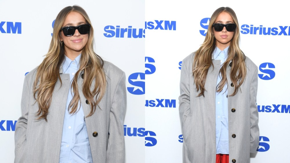 tate-mcrae-goes-incognito-in-stella-mccartney-trench-and-wayfarer-frames-on siriusxm