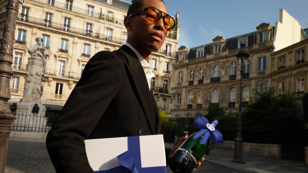 exclusive:-moet-&-chandon-and-pharrell-williams-team-for-limited-edition-champagne collection