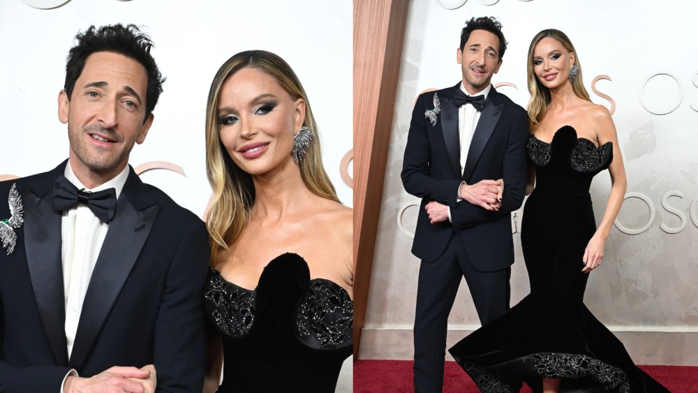 adrien-brody wins-oscar-in-armani-and-georgina-chapman-shines-in-marchesa-dress-for-red carpet