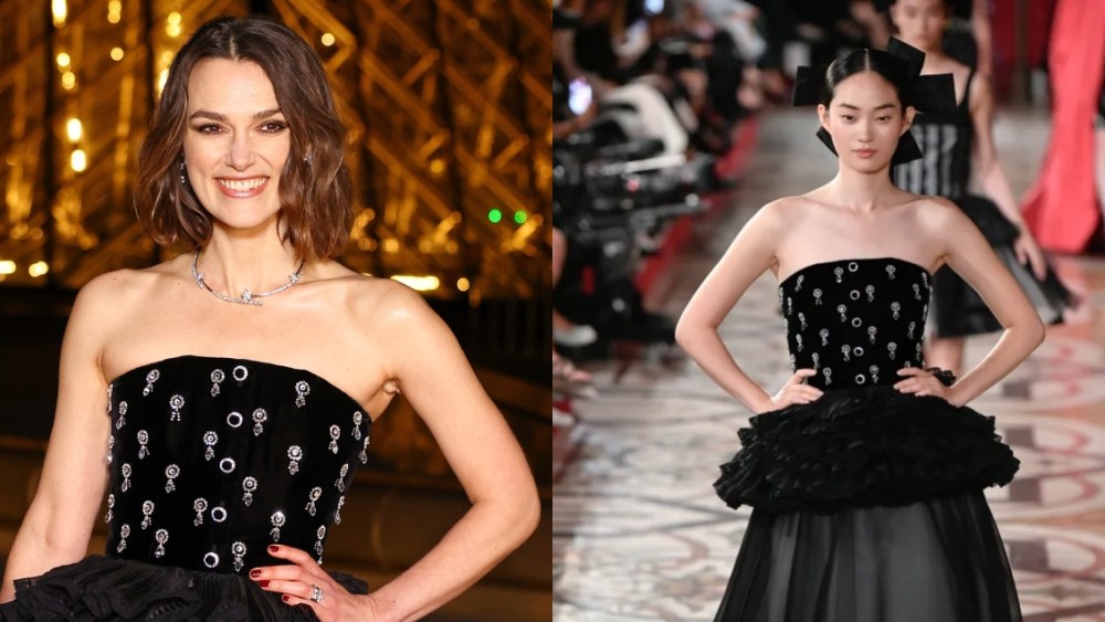 keira-knightley-embraces-dark-glamour-in-strapless-chanel-gown-for-louvre’s-grand fashion dinner