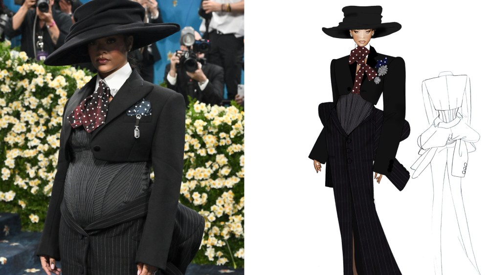 pregnant-rihanna-debuts-baby-bump-at-met-gala-2025-in-custom-marc-jacobs look