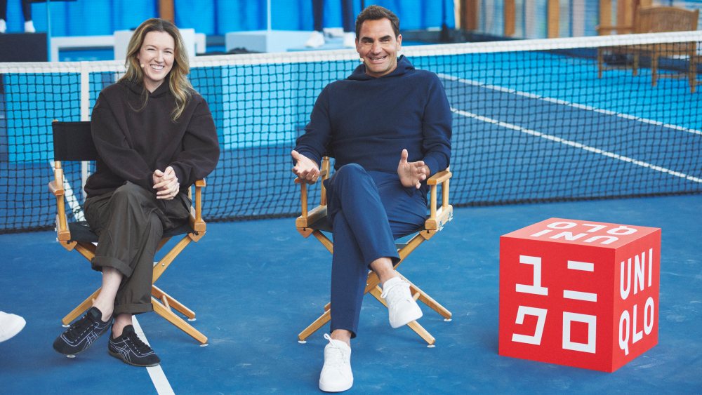 roger-federer-and-clare-waight-keller-discuss-first-uniqlo collection
