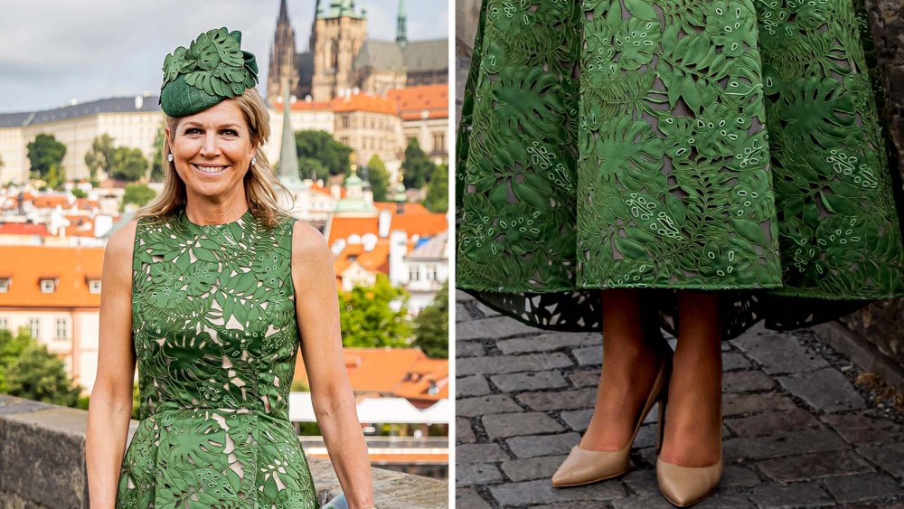 queen-maxima-wears-tan-gianvito-rossi-pumps-during-czech-state visit