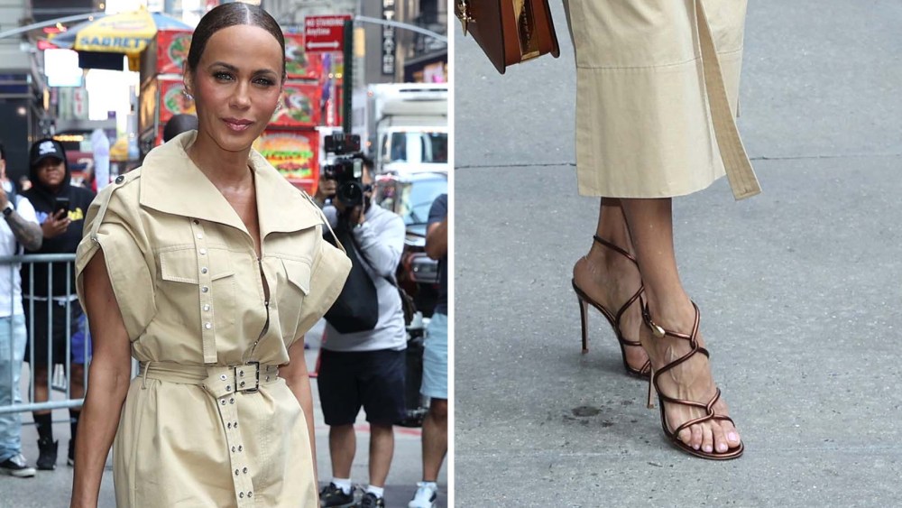nicole-ari-parker-brings-wild-flair-with-snakeskin-gianvito-rossi-black-mamba-sandals-to ‘gma’