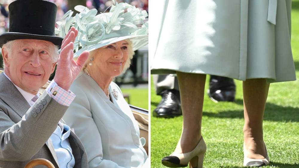 queen-camilla-repeats-her-royal-uniform-with-chanel-cap-toe-pumps-for-royal-ascot 2025