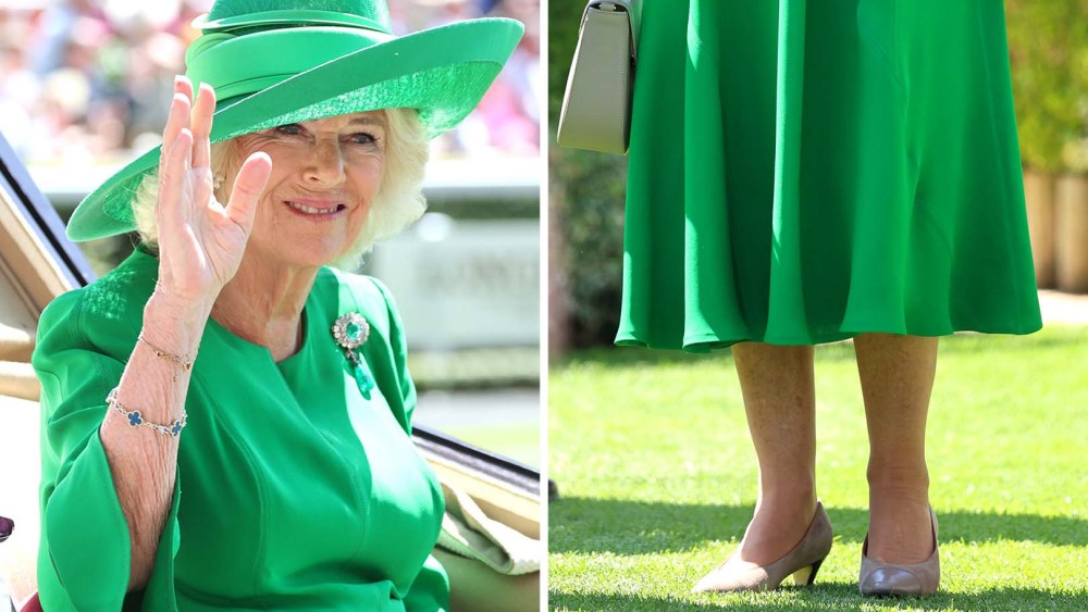 queen-camilla-trades-chanel-for-eliot-zed-cap-toe-pumps-at-day-two-of-royal-ascot 2025