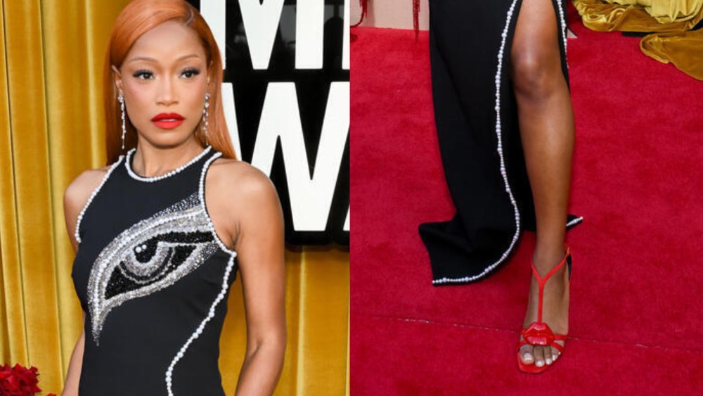 keke-palmer-is-red-hot-in-balmain-sandals-at-hollywood-unlocked-impact-awards 2025