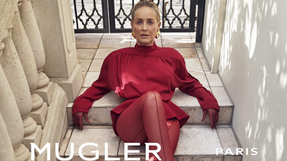 exclusive:-mugler-teams-up-with-sharon-stone-for-archival capsule