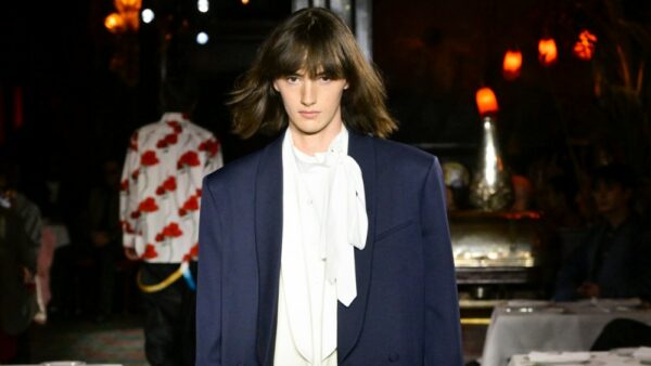 Kenzo Spring 2026 Fashion Featuring Smudged Patterns