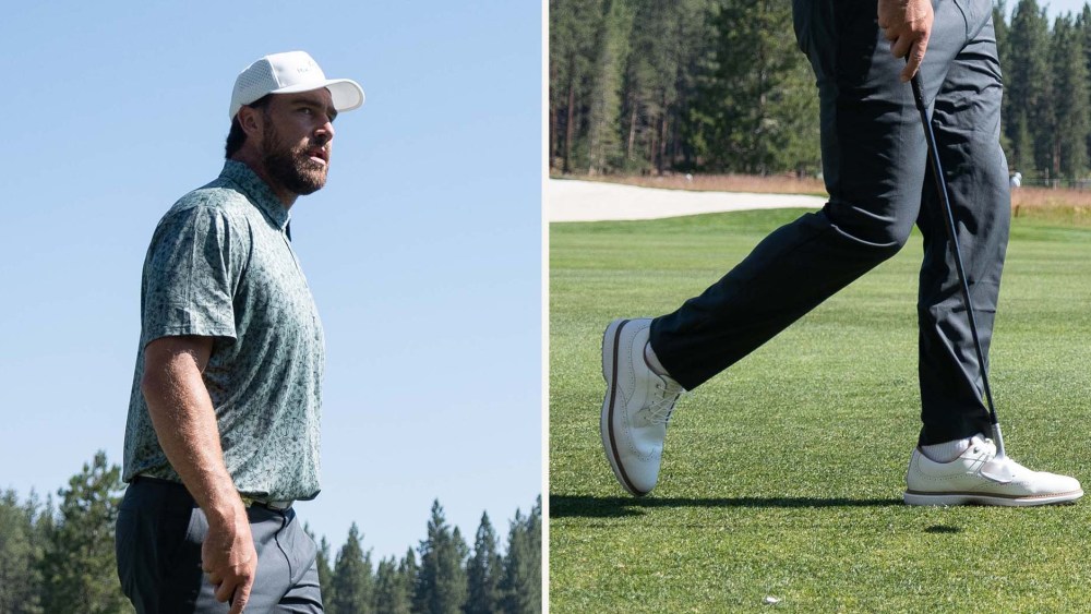 travis-kelce-puts-a-modern-spin-on-old-school-golf-style-with-sun-day-red-wingtips-in tahoe