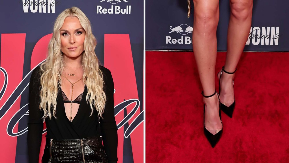 lindsey-vonn-puts-a-high-gloss-spin-on-the-ankle-strap-heel-trend-for-red-carpet event