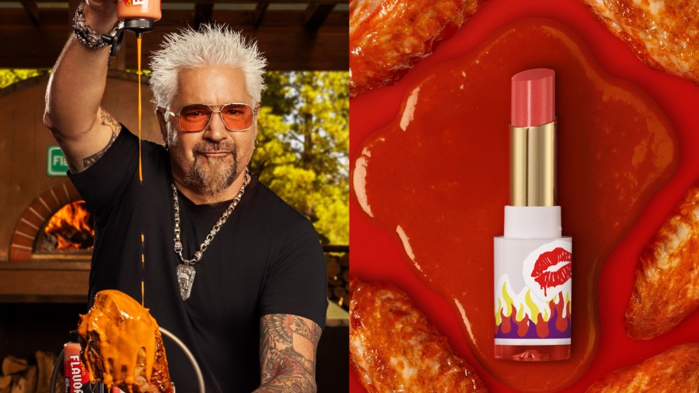 exclusive:-revlon-teams-with-guy-fieri-to-drop-a-wing-inspired-lip-balm-named-‘flavortown’