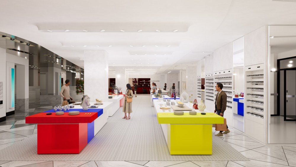 exclusive:-harvey-nichols-unveils-colorful-vision-for-knightsbridge-flagship’s-ground floor