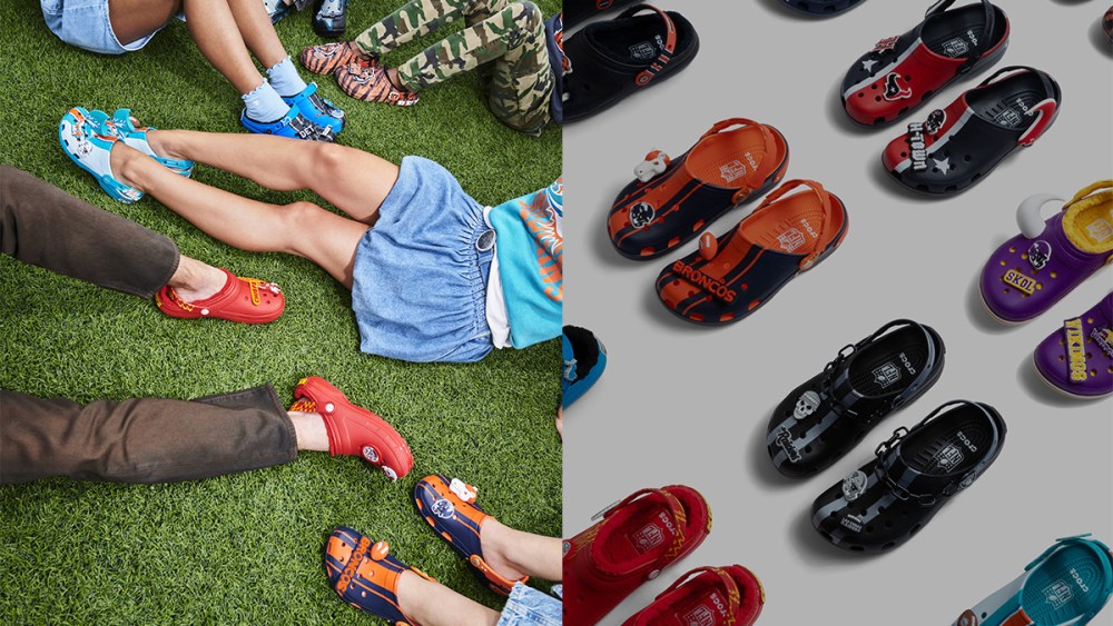 crocs-inks-deal-with-nfl-for-game-day-ready-clogs-this-football season