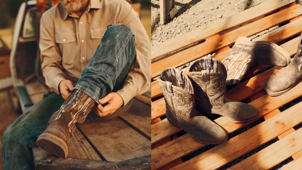 tecovas-and-mossy-oak-launch-new-fall-collection-with-cowboy-boots-and-foliage print
