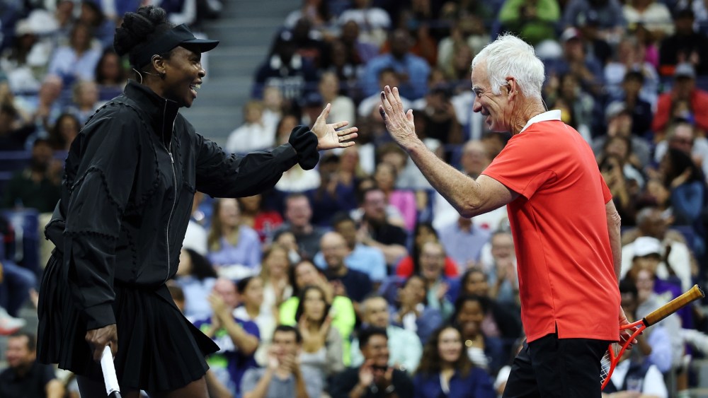 venus-williams-embraces-monochrome-style-in-luar-at us.-open-2025-with-john mcenroe