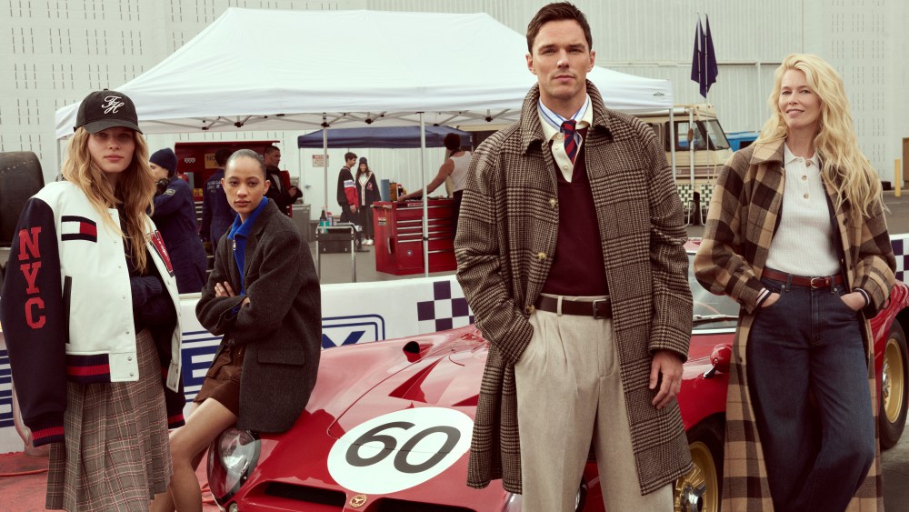 claudia-schiffer-and-nicholas-hoult-feature-in-‘the-hilfiger-racing-club’ campaign