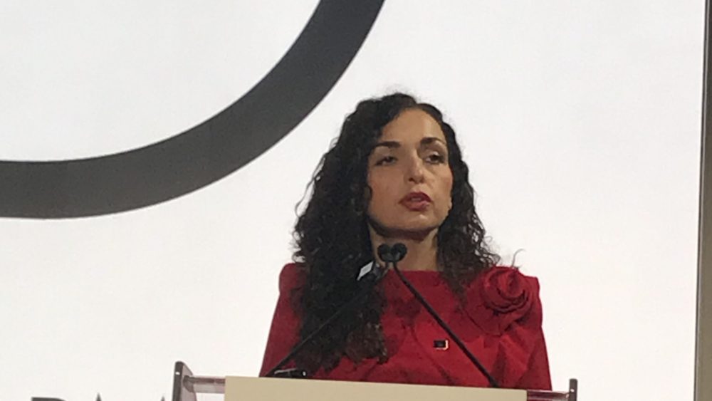 dua-lipa-gets-high-praise-from-kosovo’s-president-vjosa-osmani-at-f4d-‘first-ladies luncheon’