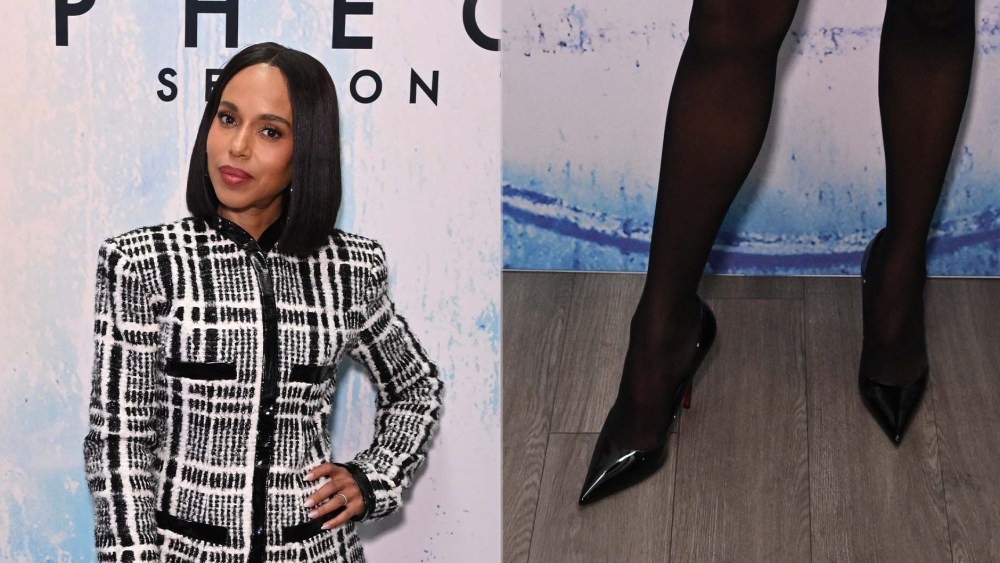 kerry-washington-brings-patent-edge-to-classic-tweed-with-louboutin’s-reinvented-miss-z pump