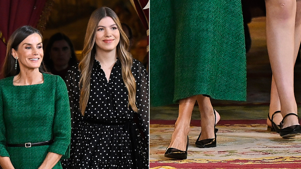 queen-letizia-and-princess-infanta-sofia-keep-it-classic-in-spanish-slingbacks-for-national day