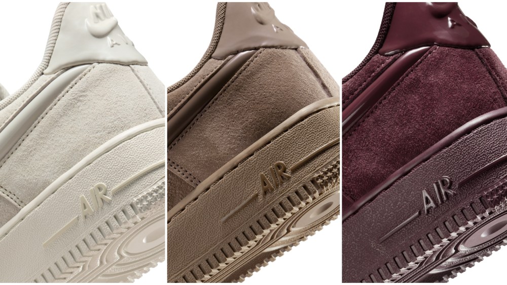 nike-updates-the-iconic-air-force-1-with-premium-suede-and-shiny swooshes