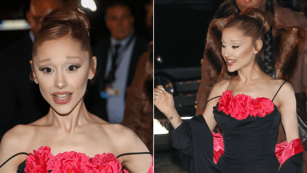 ariana-grande-inverts-her-pink-‘wicked’-method-dressing-in-vintage-lilli-diamond-at-paris premiere