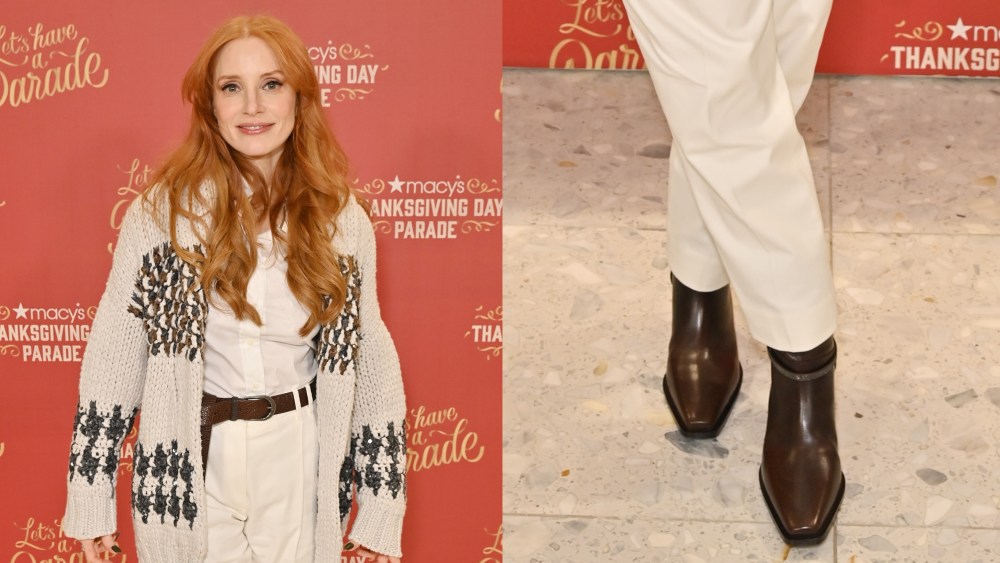 jessica-chastain-slips-into-structural-leather-boots-at-macy’s-thanksgiving parade