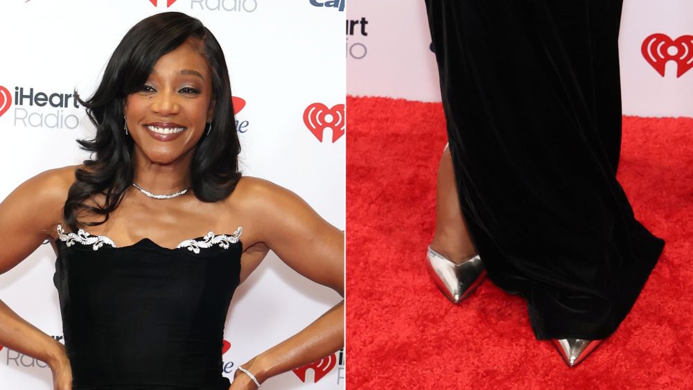 tiffany-haddish-brings-a-holiday-luxe-spin-to-the-metallic-pump-trend-at-jingle-ball-los angeles
