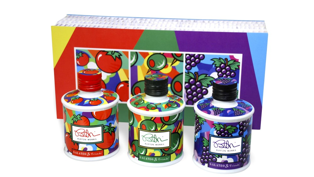 galateo-&-friends-elevates-olive-oil-to-pop-art-status-through-burton-morris collaboration