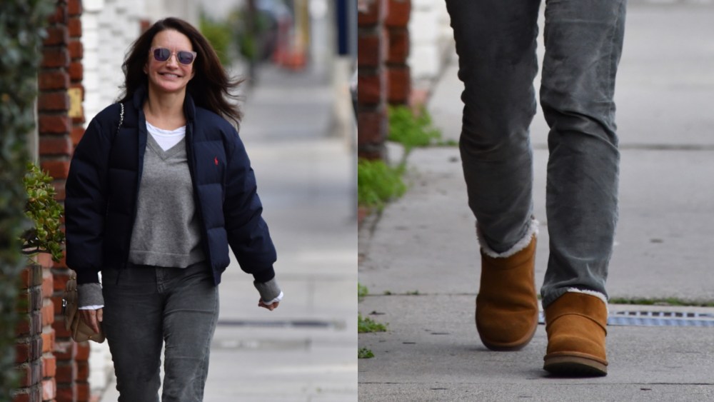 kristin-davis-gets-comfortable-in-koolaburra-by ugg-boots-in-los angeles