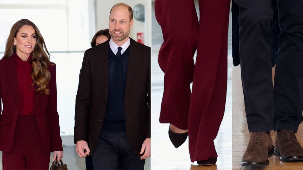 kate-middleton-and-prince-william-quietly-coordinate-the-chocolate-brown-shoe trend