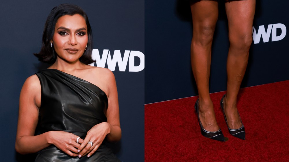 mindy-kaling’s-sparkling-louboutins-command-attention-on-the-wwd-style-awards-2026-red carpet