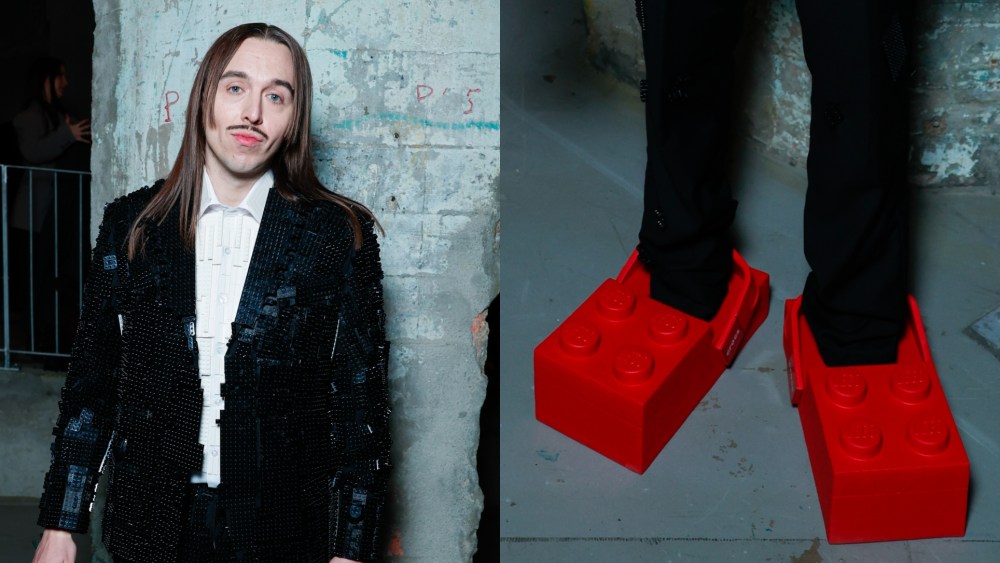 tommy-cash-debuts-crocs-x-lego-shoes-at-paris-fashion week