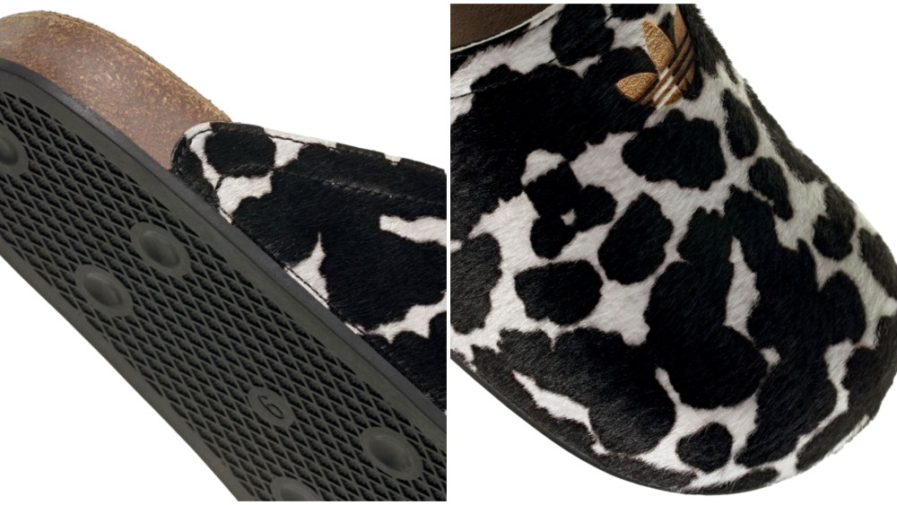 adidas’-cork-cushioned-mules-are-getting-a-cow-print makeover