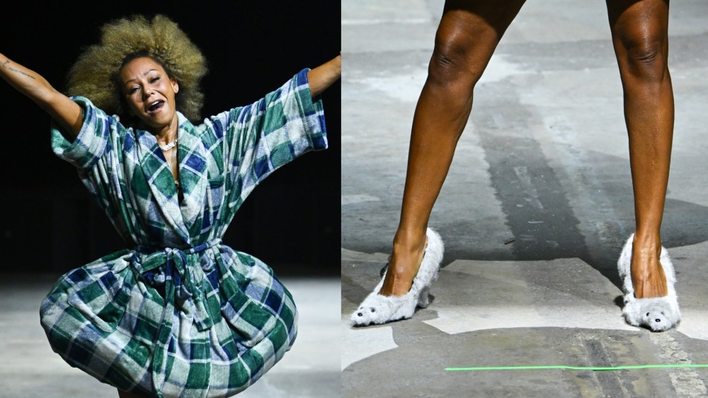 mel-b-closes-the-natasha-zinko-fall-2026-show-in-furry-dog shoes