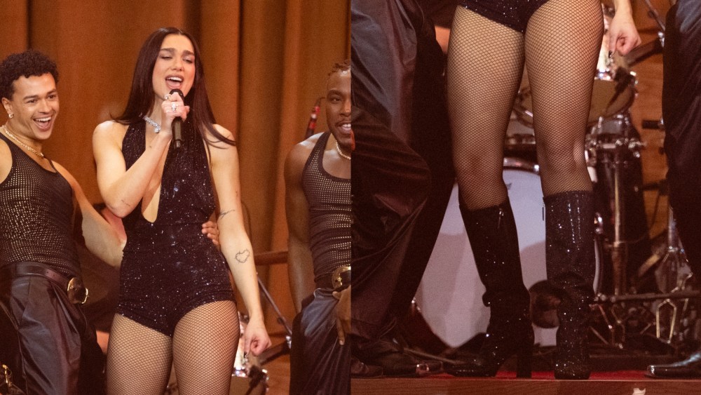 dua-lipa-dazzles-on-stage-at-the-brit-awards-2026-in-glittering-knee-high boots