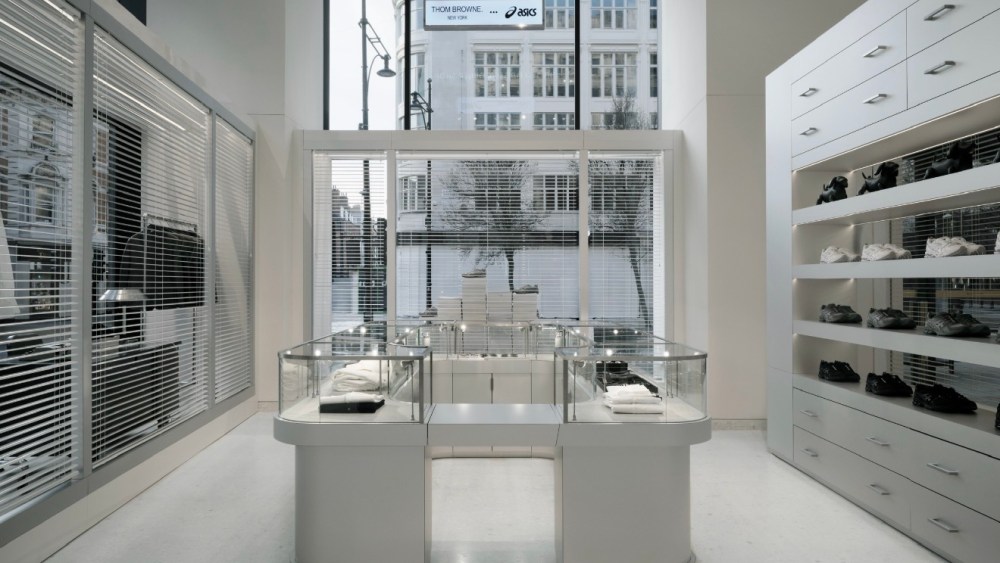 thom-browne-brings-sneaker-collab-with-asics to-selfridges’-corner-shop-in london