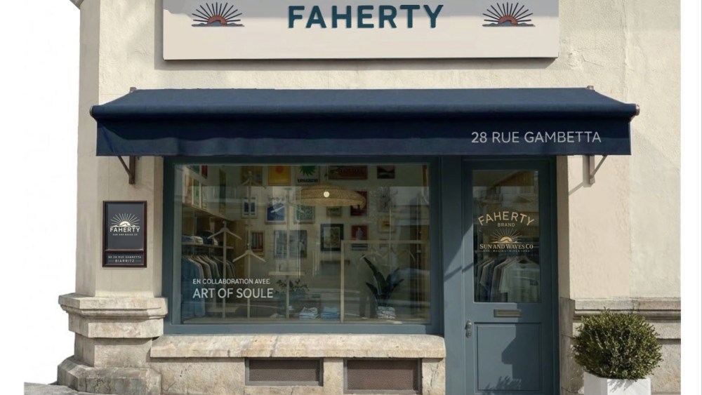 faherty-to-open-first-international-store-in-biarritz, france