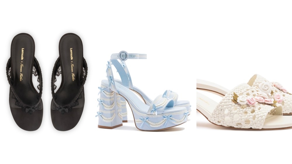 tanner-fletcher-and-larroude-debut-whimsical-footwear-collaboration-in-wedding show