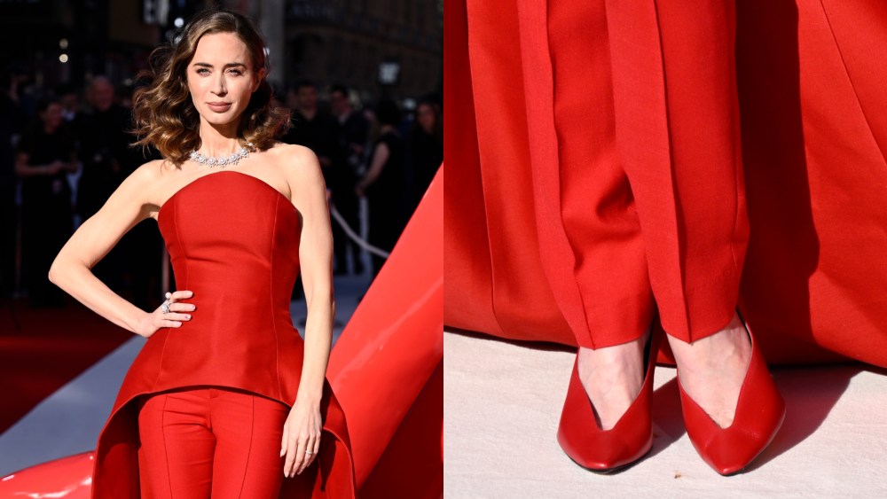 emily-blunt-dresses-in-red-balenciaga-head-to-toe-for-‘the-devil-wears-prada-2’-european premiere