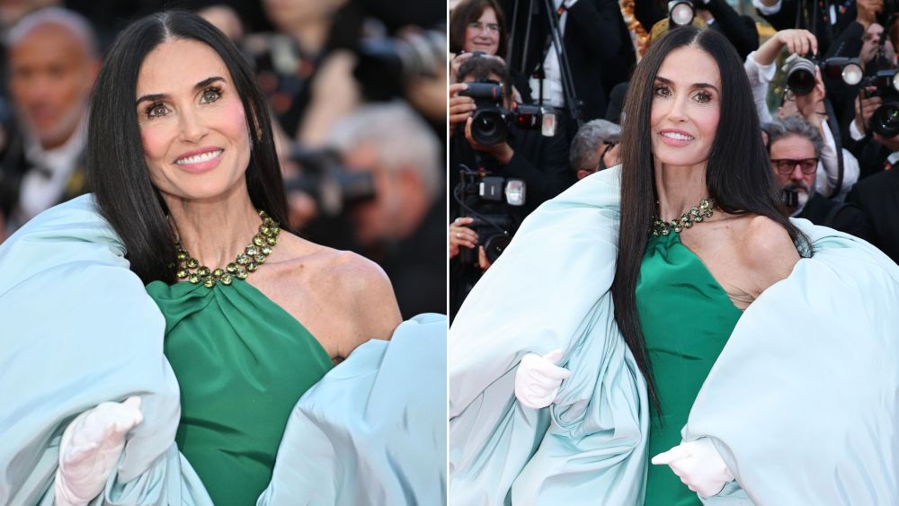 demi-moore-closes-cannes-with-one-more-major-volume-play-in-balenciaga couture
