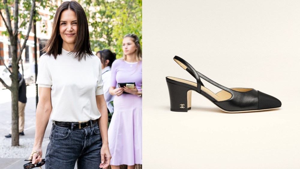 katie-holmes-updates-cap-toe-pumps-at-the-chanel-tribeca-festival-women’s luncheon