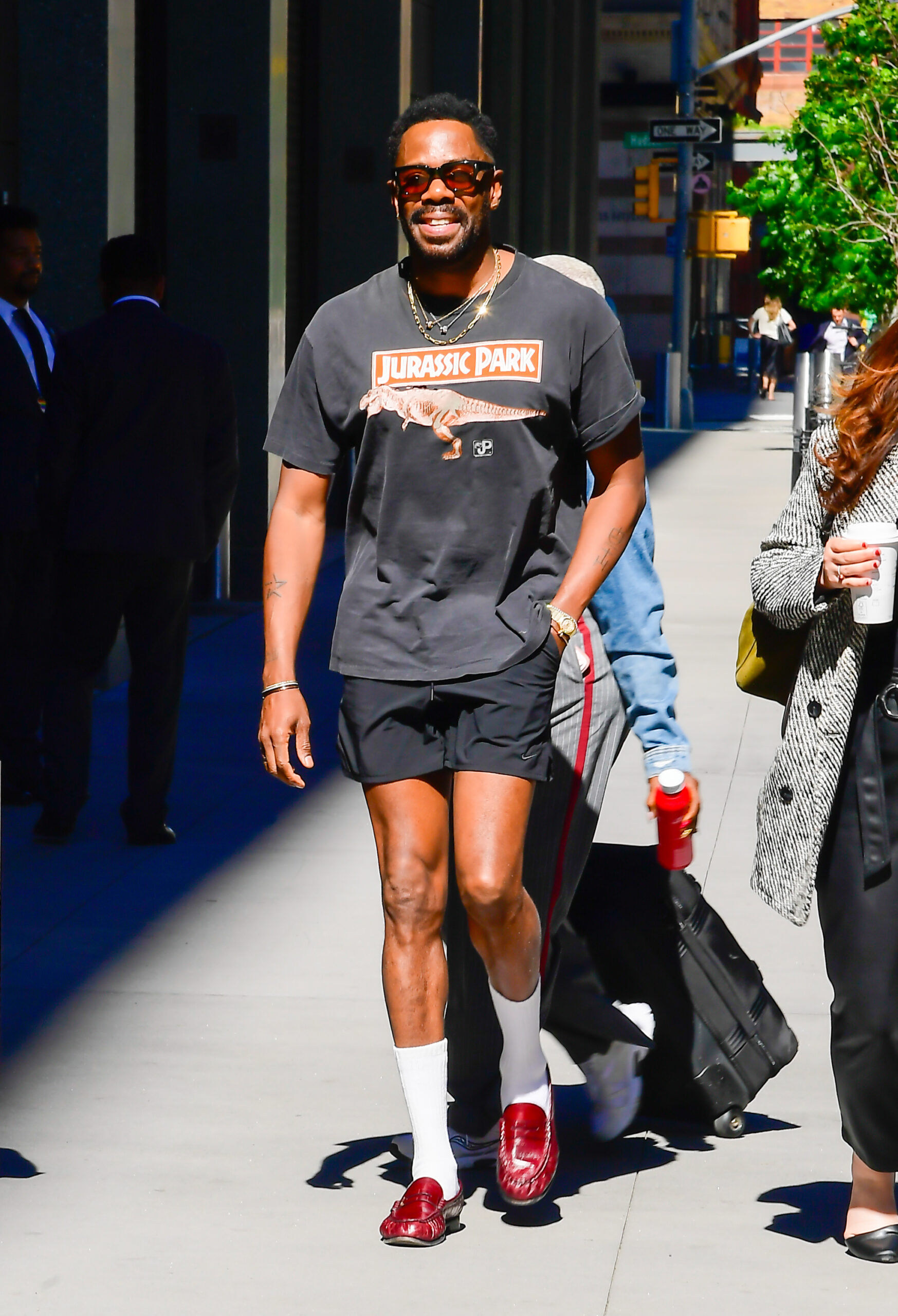 colman-domingo-puts-an-athletic-spin-on-saint-laurent-loafers-in-new york