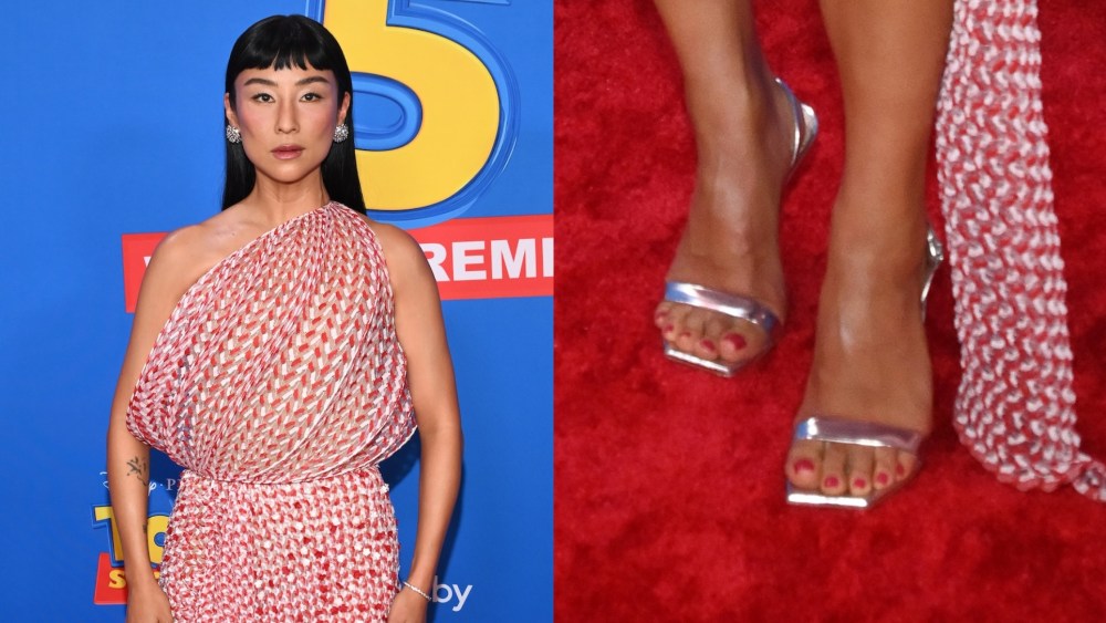 greta-lee-develops-a-love-affair-with-gianvito-rossi’s-heels-during-the-‘toy-story-5’-press tour