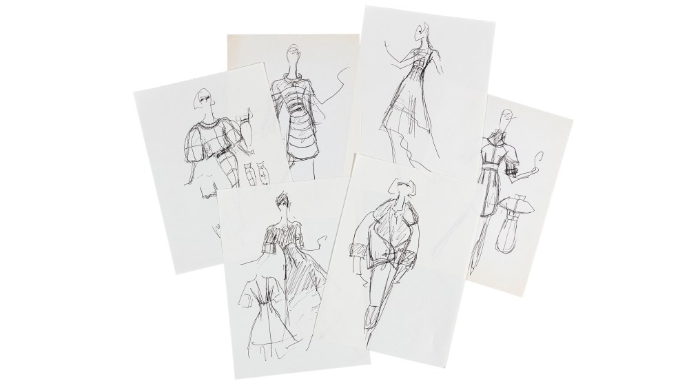 exclusive:-sotheby’s-to-auction-1,000-‘personal’-karl-lagerfeld sketches