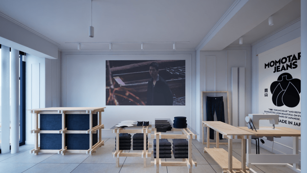 momotaro-jeans-brings-japanese-craft-to-paris-with-pop-up,-showroom,-ahead-of-retail push